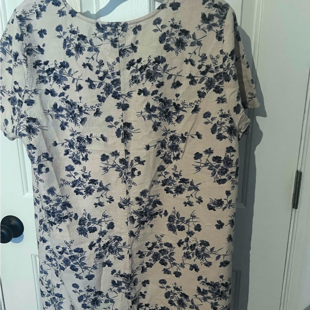 Bill Blass Floral Print Dress - Picture 4 of 6
